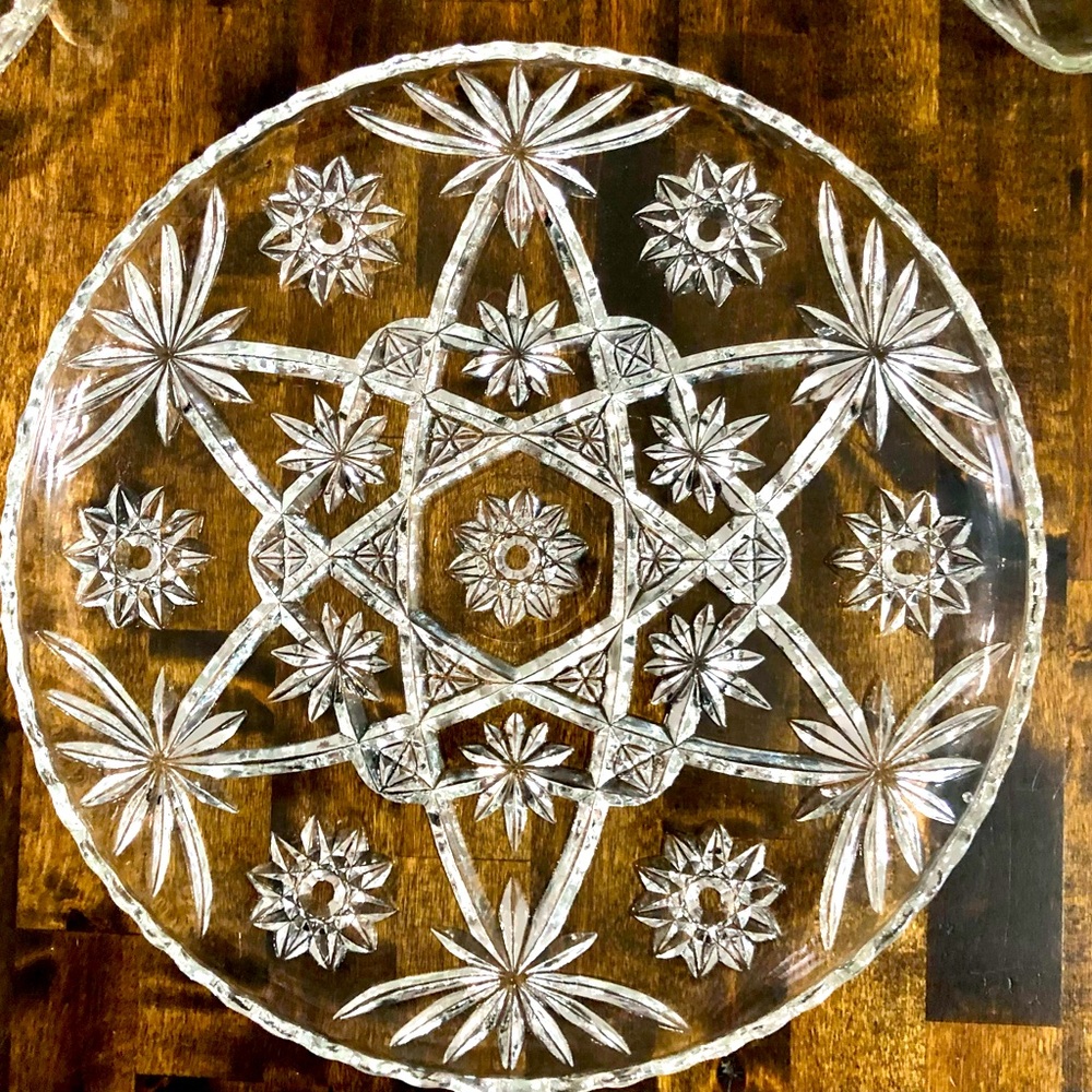Anchor Hocking EAPC (Star of David) 13.5” Serving Plate MCM